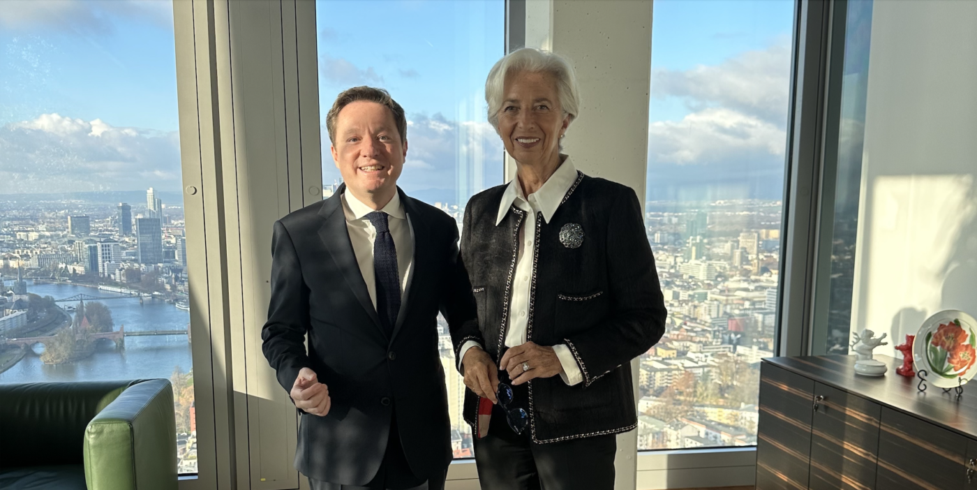 Ceccherini e Christine Lagarde